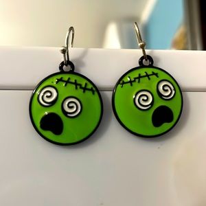 Frankenstein earrings new